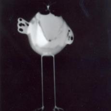 Shadok, face, cliché, sténopé, 1999.